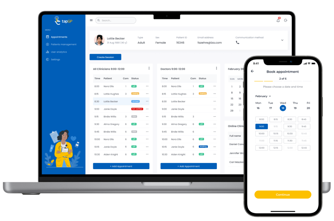 Cross-Platform Telemedicine Solution with Patient Portal