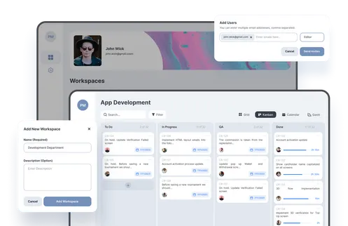 Project Management SaaS Solution for B2B Companies