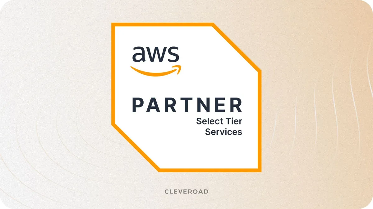 Cleveroad received Amazon Web Services (AWS) Select Tier Partner status