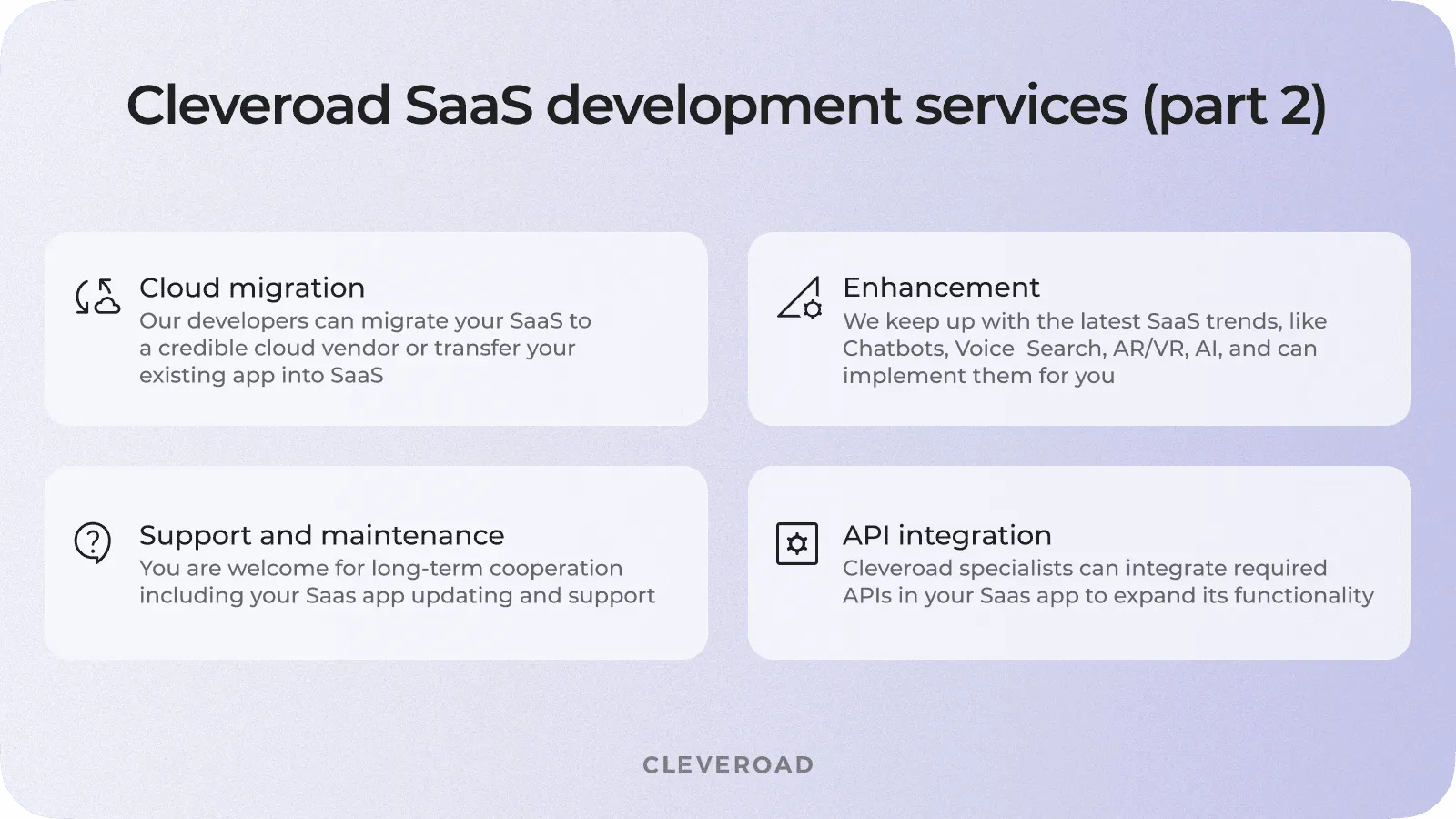 Cleveroad SaaS App Development