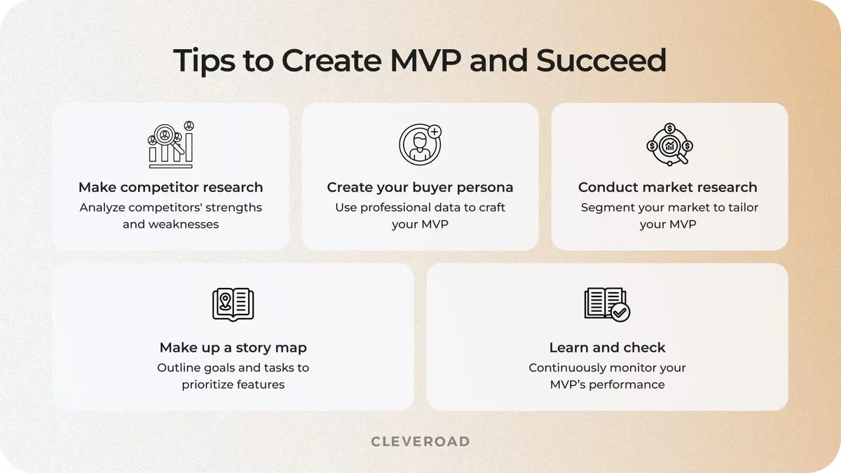 MVP development tips