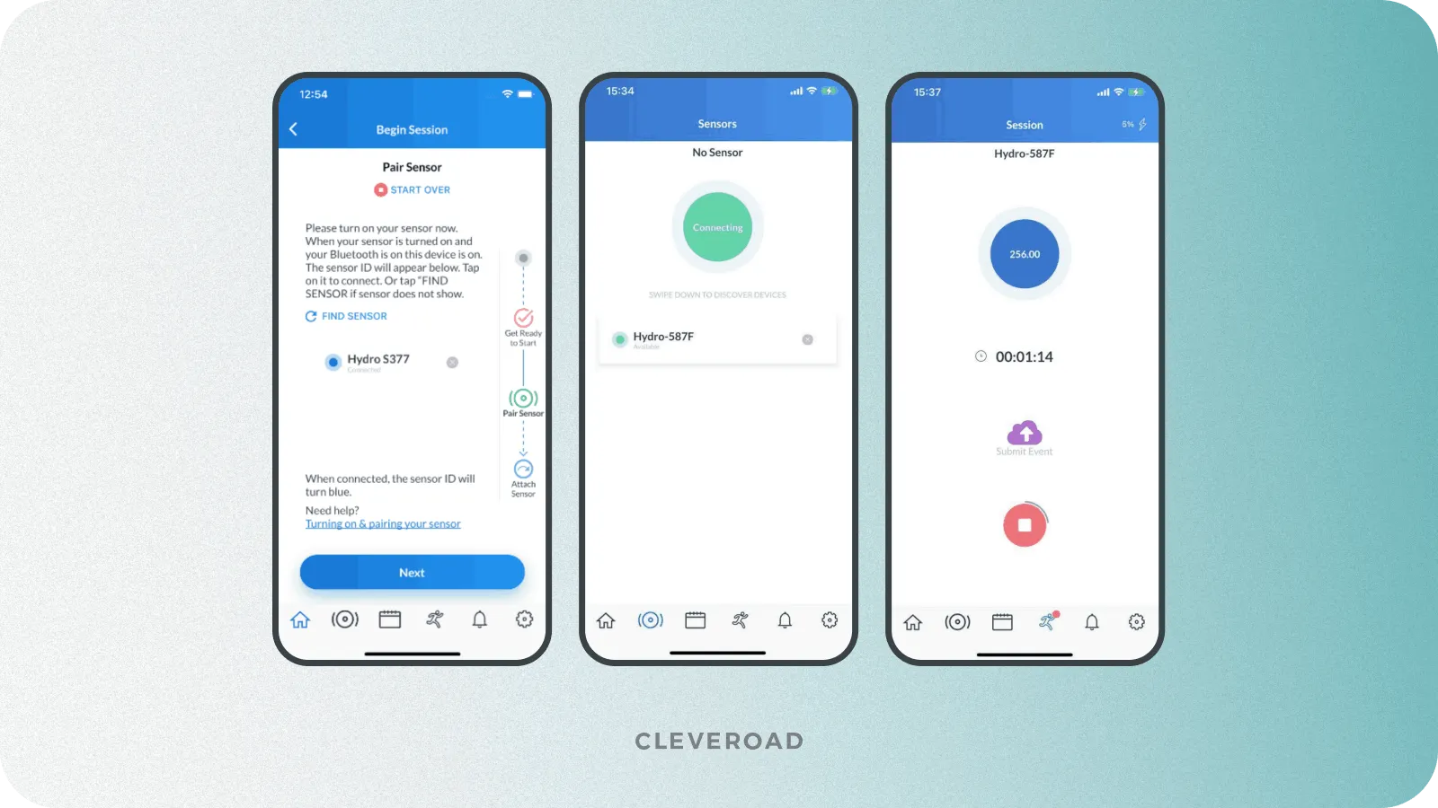 IoT-based system for hydration monitoring developed by Cleveroad
