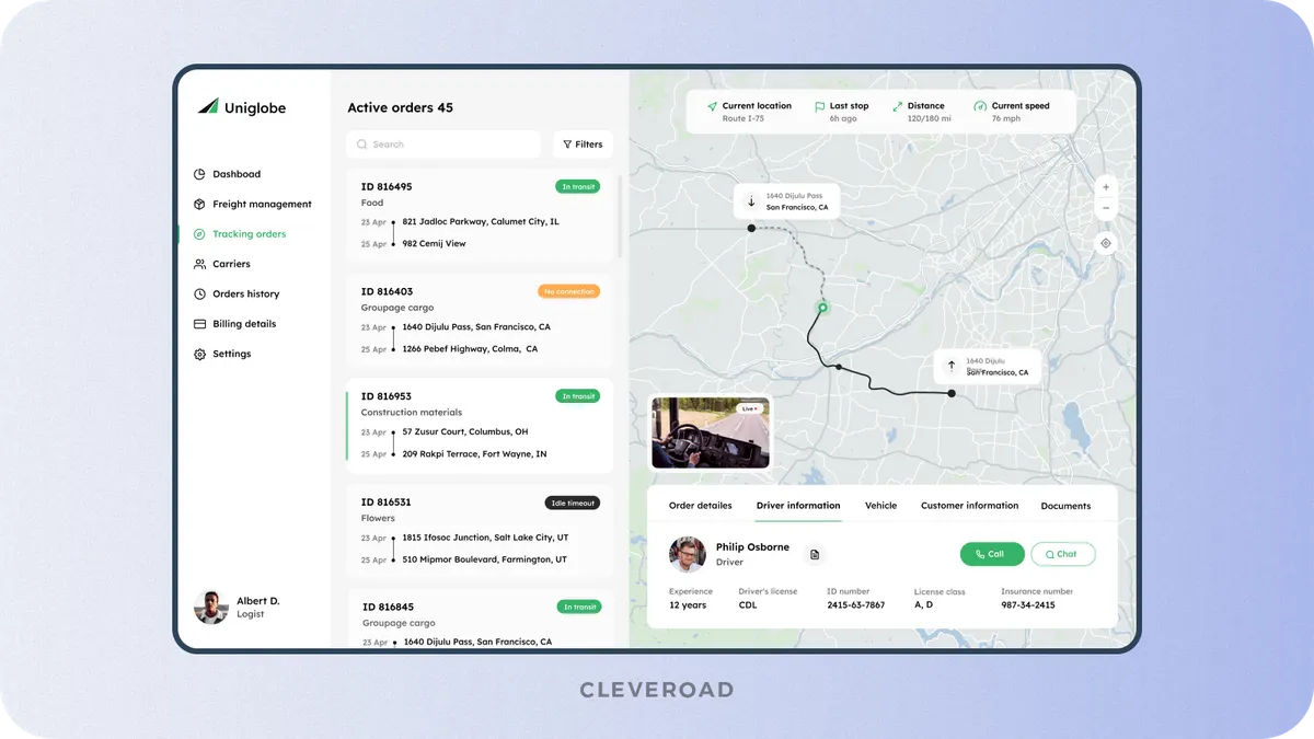 SaaS retail platform developed by Cleveroad